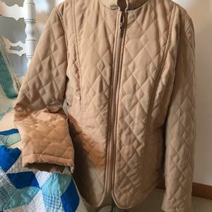 Utex Design women’s quilted jacket coat, size Large